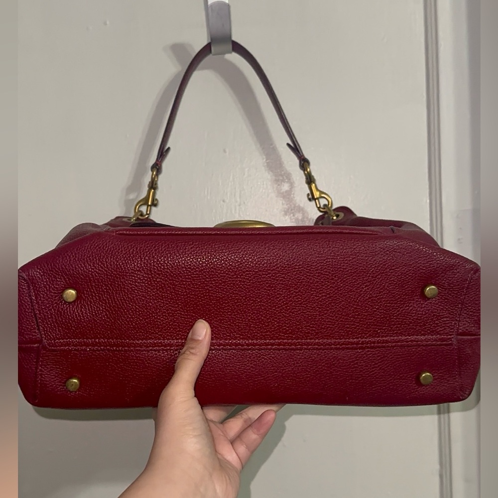 Coach soho tabby- burgundy - Picture 5 of 9